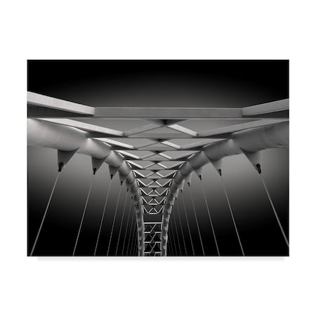 Ivan Huang 'Humber Bridge' Canvas Art,35x47